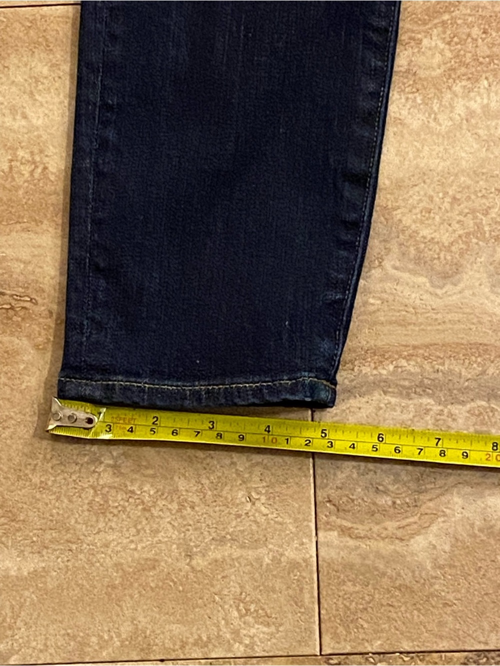 Madewell Dark Indigo Size 26x34 Mid-Rise Skinny Skinny Jeans - Picture 6 of 11